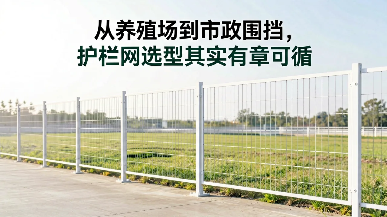 从养殖场到市政围挡，护栏网选型其实有章可循