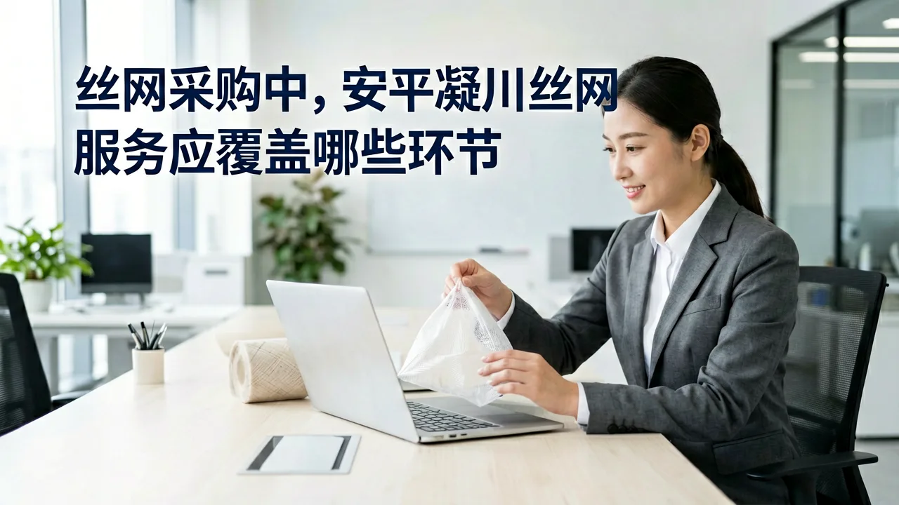 丝网采购中，安平凝川丝网服务应覆盖哪些环节