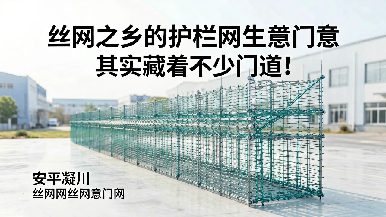 丝网之乡的护栏网生意，其实藏着不少门道
